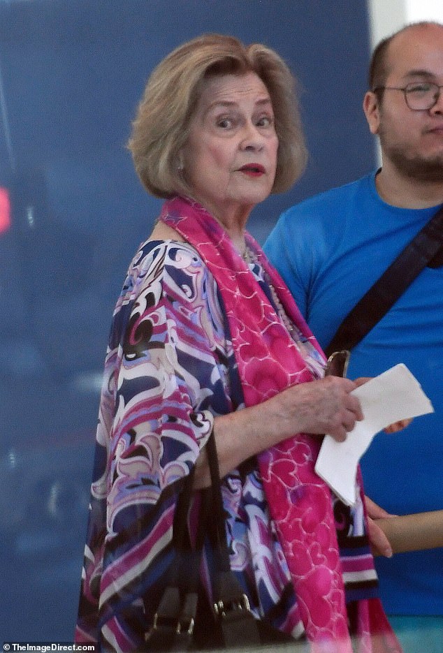 One of Old Hollywood's most enduring beauties proved she's still a stunner as she stepped out looking absolutely fabulous at 88 on Wednesday