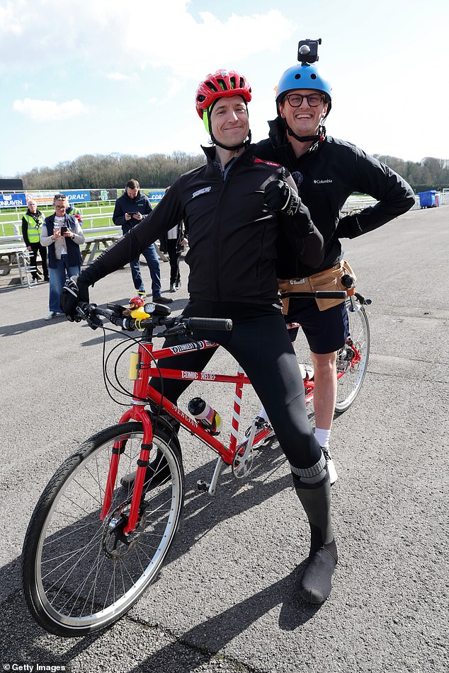 As he completed day two of his cycle, Greg shared that he became emotional as he neared the finish line as he thought about his beloved father 'big Al'