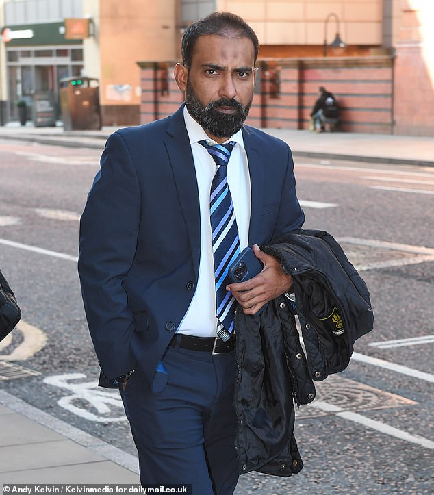 Dr Suhail Anjum was caught in a 'compromising position' with the nurse by a colleague at Tameside Hospital in Greater Manchester