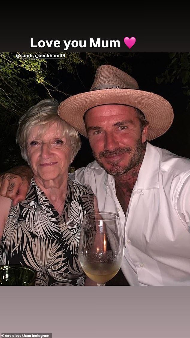 The former Spice Girls star, 51, and the ex-footballer, 50, shared the posts after appearing to bounce back from their son Brooklyn's latest snub