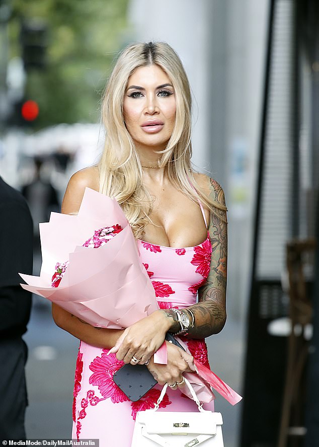 The drama surrounding Gia Fleur's headline-making birthday bash has taken another explosive turn. (Gia pictured arriving for her 36th birthday in January)