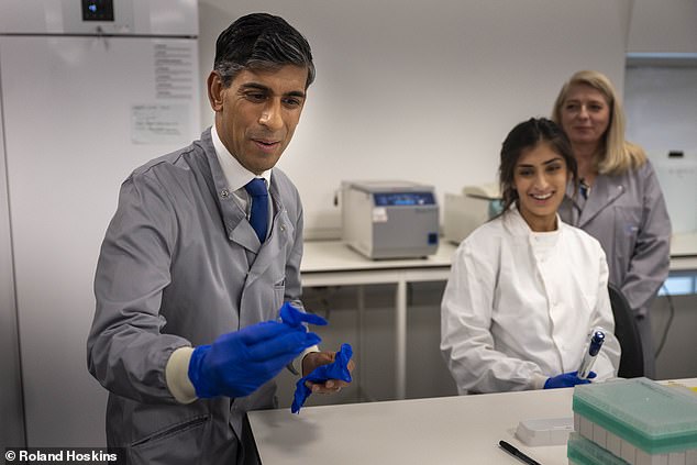 The former Conservative Prime Minister is urging men to get checks this week at one of six sessions nationwide