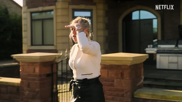 Paris Fury above in the trailer for At Home with the Furys Two which was released today