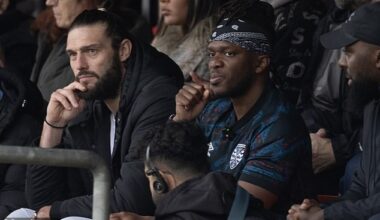 KSI has appointed Andy Carroll as the new Dagenham & Redbridge interim boss - the pair were seen watching the team during a win over Dorking earlier this month