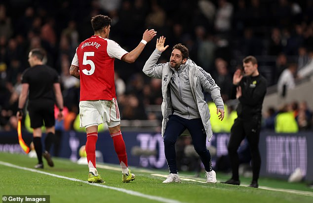 Souness did not hold back in his assessment of Arsenal's 'set-piece guru' Nicolas Jover (pictured), who he assessed merely told his players to foul the opposition goalkeeper