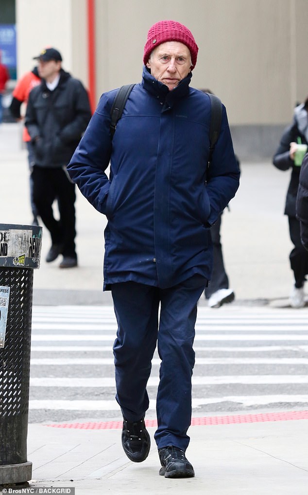Gabriel Byrne - who is considered among the greatest actors to have never received an Oscar nomination - was seen on a rare outing