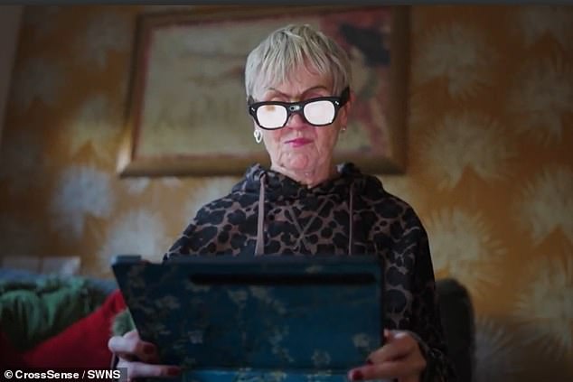 Carole hopes the glasses will help her as her condition worsens, playing an important role in allowing dementia patients to maintain their independence