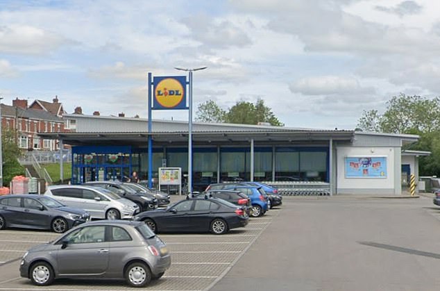 Mr Toghill was transferred to this Lidl in Ystrad Mynach, South Wales, but was sacked soon afterwards for using a forklift without permission