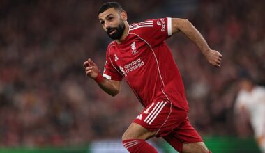 Mohamed Salah was substituted after scoring in Wednesday's 4-0 win over Galatasaray