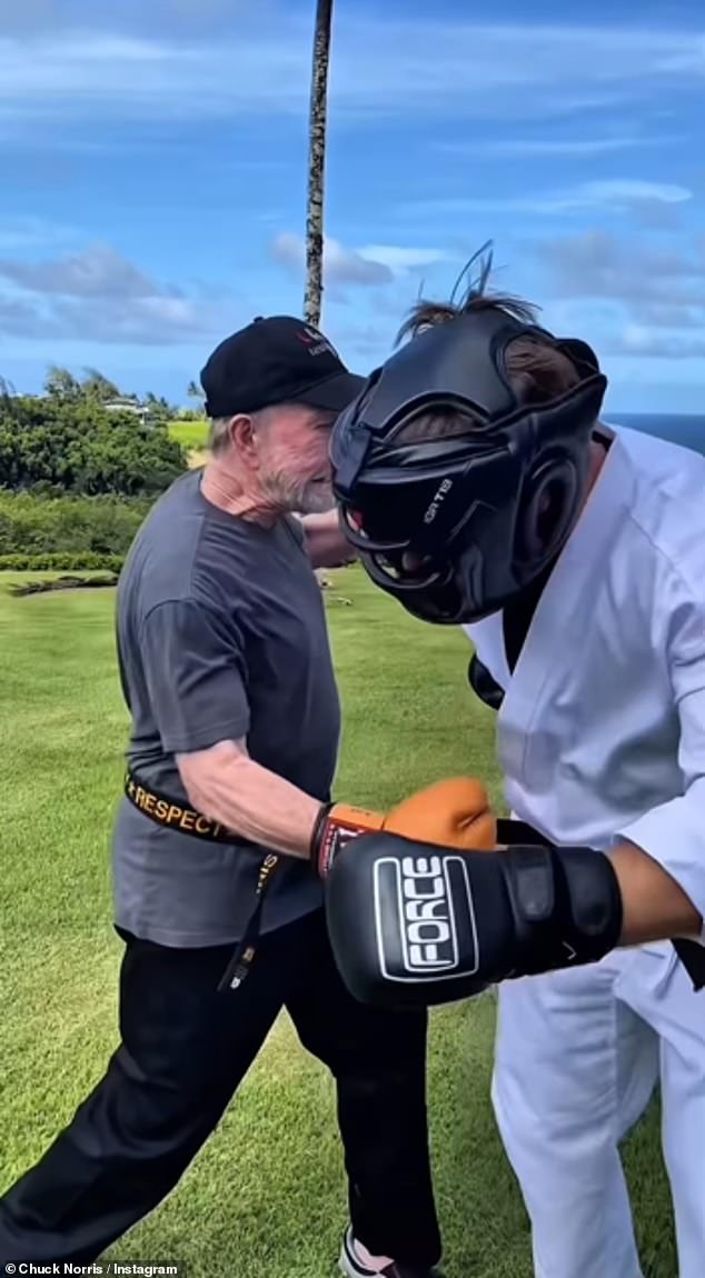 'I¿m grateful for another year, good health and the chance to keep doing what I love,' Norris said in the accompanying caption