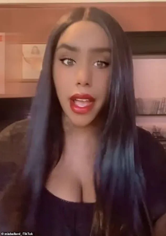 Mia Ballard seen talking about her self-published debut book, Sugar