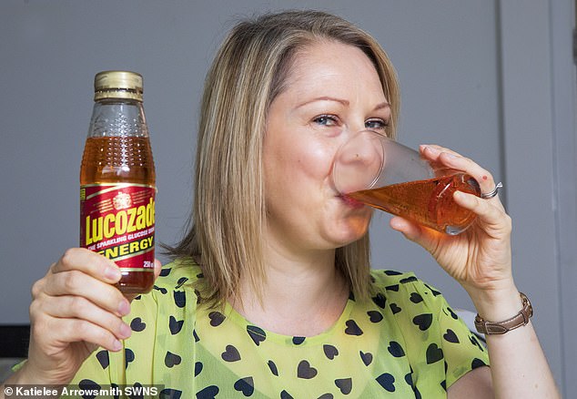 In 2019, Paula Peacock, 43, discovered a bottle of Lucozade she hid in her childhood bedroom almost two decades earlier in case she suffered a diabetic 'hypo'. It was still good to drink