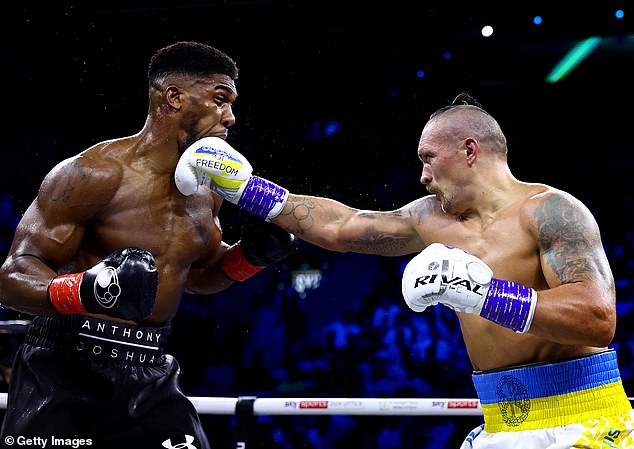 The pair met in the ring twice - at Tottenham's stadium in 2021 and in Saudi Arabia a year later - with Usyk winning both