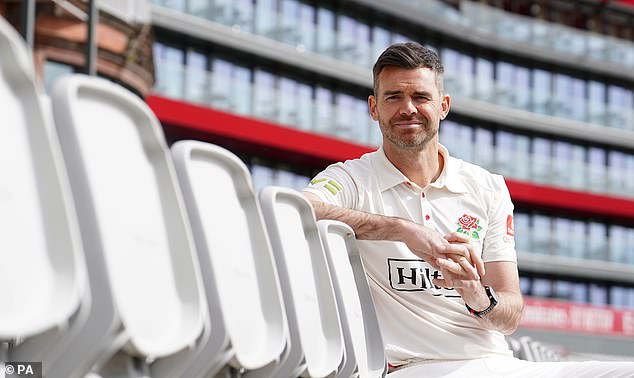 England and Lancashire legend Jimmy Anderson is now captain at Emirates Old Trafford
