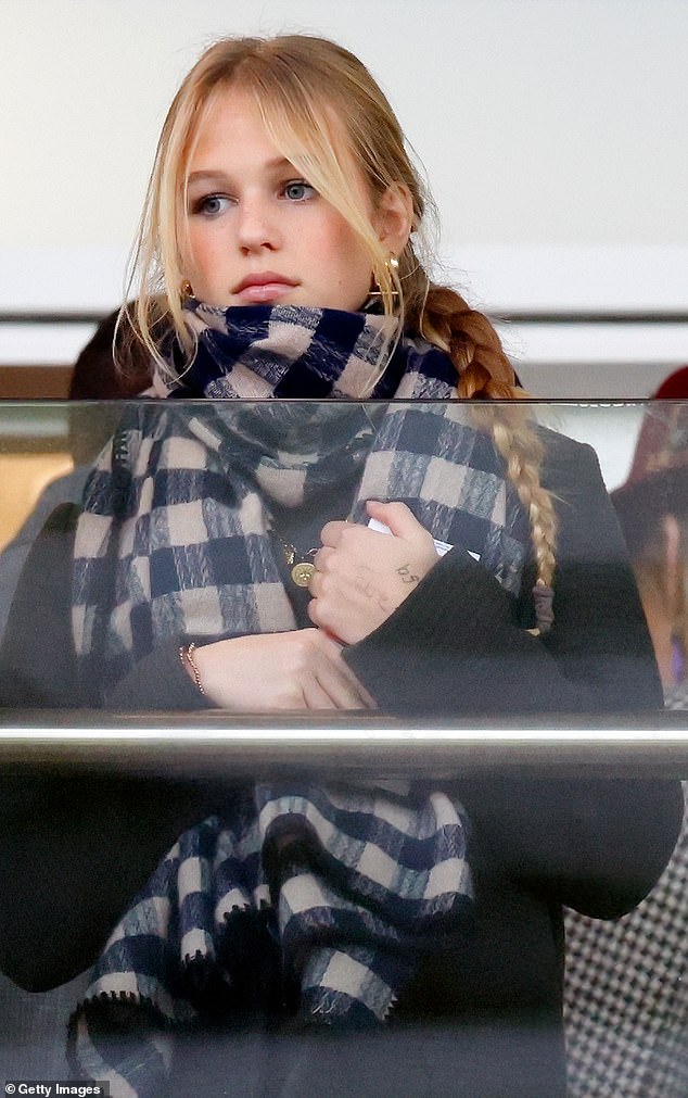 Isla was dubbed her aunt Zara Tindall's double by fans following her appearance at Cheltenham Racecourse on New Year's Day