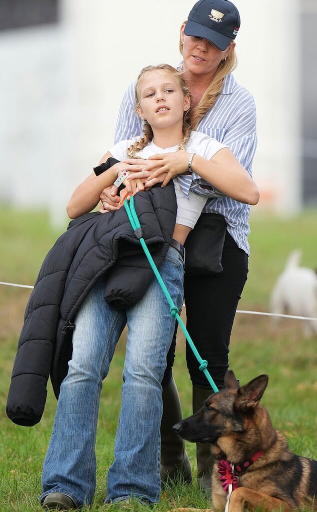 She's maintained a low profile, but Isla Phillips will soon step into the spotlight, a royal expert has claimed (pictured with her mother, Autumn Phillips, in Oxfordshire in 2024)