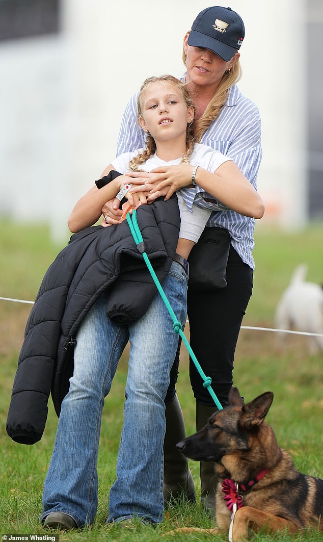 She's maintained a low profile, but Isla Phillips will soon step into the spotlight, a royal expert has claimed (pictured with her mother, Autumn Phillips, in Oxfordshire in 2024)