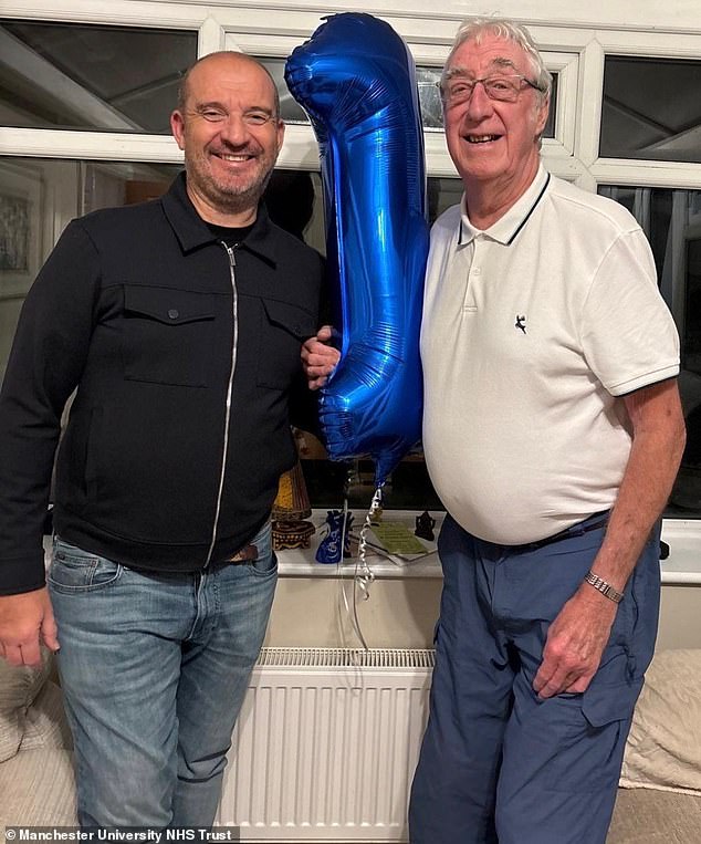 Graham Sisson (right), from Chapel-en-le-Frith, Derbyshire, donated the organ to Ian Tonks (left), 49, of nearby Buxton, in October 2024