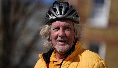 Former Top Gear presenter James May arrives at Lavender Hill Magistrates' Court today