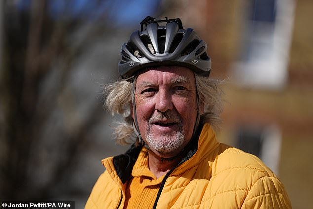 Former Top Gear presenter James May arrives at Lavender Hill Magistrates' Court today