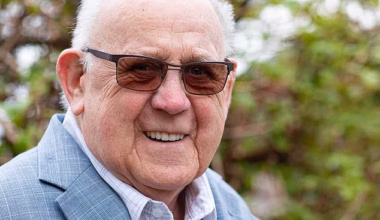 Now 87 and retired, Geoff Exton says he receives nearly twice the average state pension