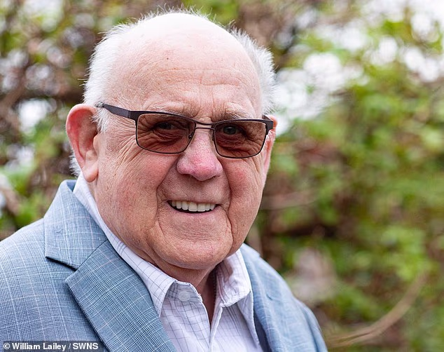 Now 87 and retired, Geoff Exton says he receives nearly twice the average state pension