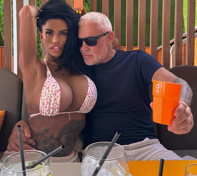 It is eight months since Wayne Lineker gave up drinking, and swapped his hedonistic life in Ibiza for the quieter climes of Essex... pictured here with Katie Price