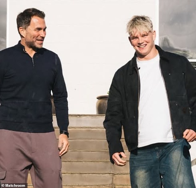 Henry Pollock, 21, is one of the brightest young talents in rugby and the first player to join Eddie Hearn’s growing Matchroom stable