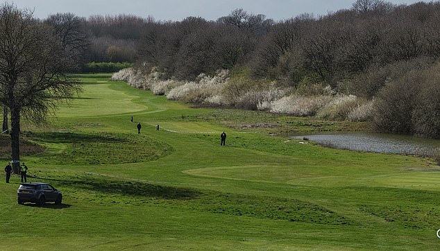 Emergency services rushed to Owston Hall golf course in Doncaster, South Yorkshire, after a child's body was discovered in a pond