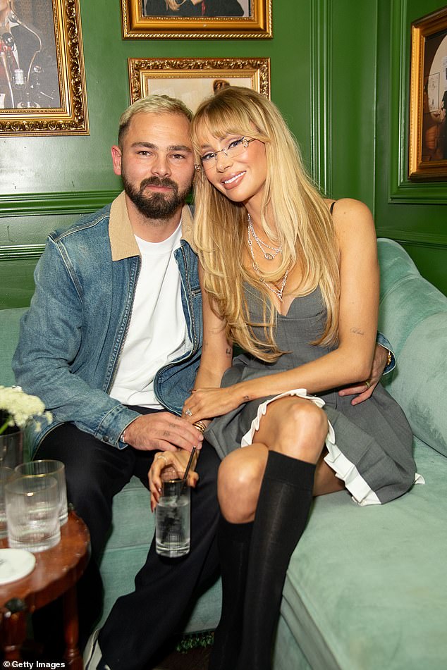 Olivia Attwood has accused her ex Bradley Dack of cheating on her multiple times over the course of their 10 year on-off relationship (pictured together in November last year)