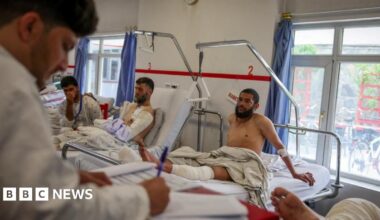 Air strike hit Kabul rehab centre as patients ate dinner, survivor tells BBC