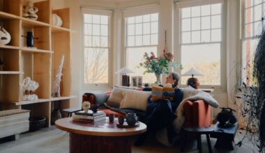 A gallerist's Victorian mansion block flat, filled with treasured craft