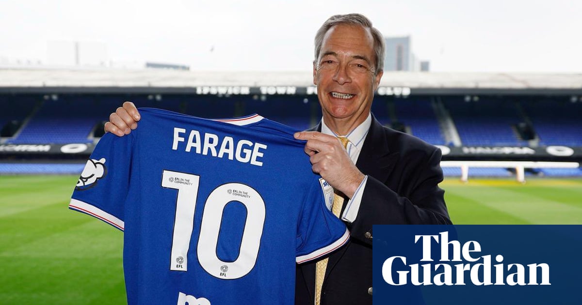 Ipswich fans ‘disgusted and ashamed’ after Nigel Farage photo opportunity at Portman Road | Ipswich Town