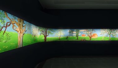 'A Year in Normandie': David Hockney’s sweeping 70-metre-long artwork unveiled in London exhibition