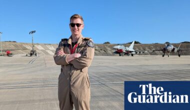 A beer at sunrise then back on duty – the British pilot who made RAF history shooting down Iranian drones | Royal Air Force