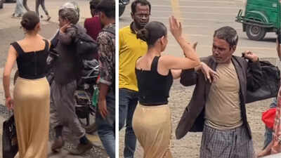 Russia-based influencer responds to backlash after hitting elderly man in Bangladesh: 'Not only touch...'