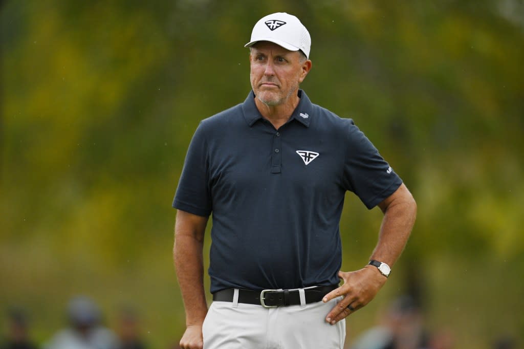 Phil Mickelson in September 2023. Getty Images