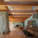 House at the Urban-Nature Threshold / Teitakusubako + Yusuke Igarashi Architects - Interior Photography, Wood, Beam
