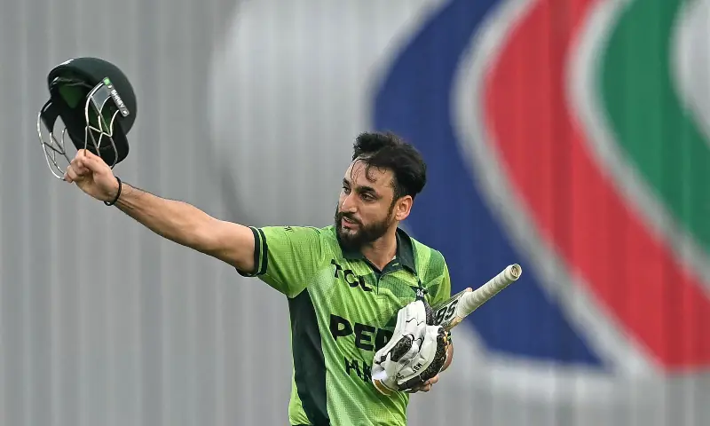 ICC reprimands Salman Ali Agha for breaching code of conduct in Bangladesh ODI - Sport