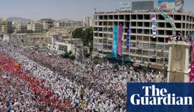 Syrian who fled to UK charged with crimes against humanity over violent crackdown | UK news