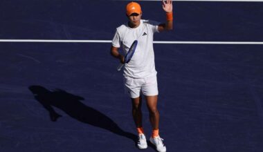 Learner Tien reflects on full-circle moment in Indian Wells victory over Ben Shelton