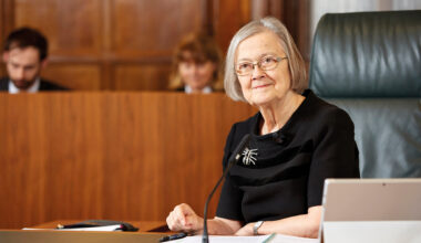 Baroness Hale on being a trailblazer as the top judge in the UK