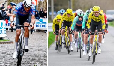 Back to the drawing board for some, as Van der Poel tempts fate