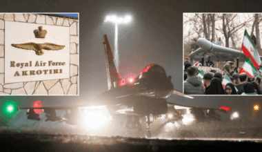 RAF Akrotiri: 'Iranian drone' hits airfield as blast rocks British base