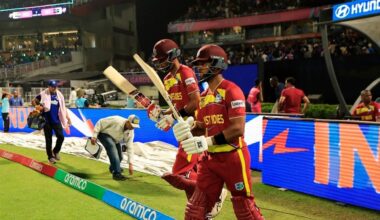 Roston Chase opening, Brandon King dropped