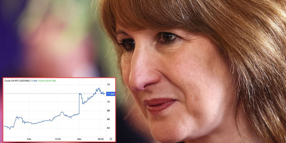 Oil price surges may ruin Rachel Reeves inflation targets and Bank of England interest rate hopes