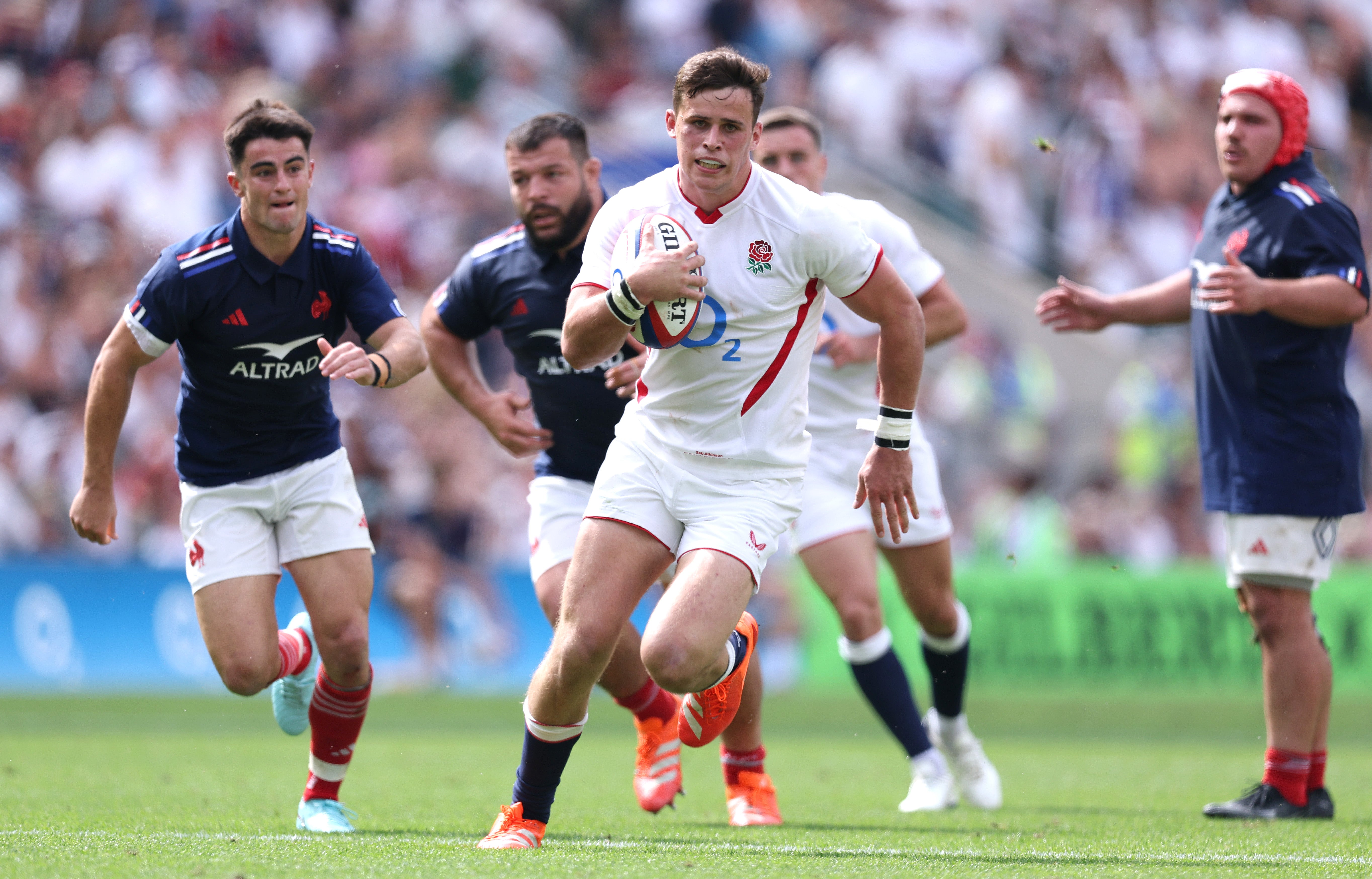 Atkinson featured for an England XV against France last year
