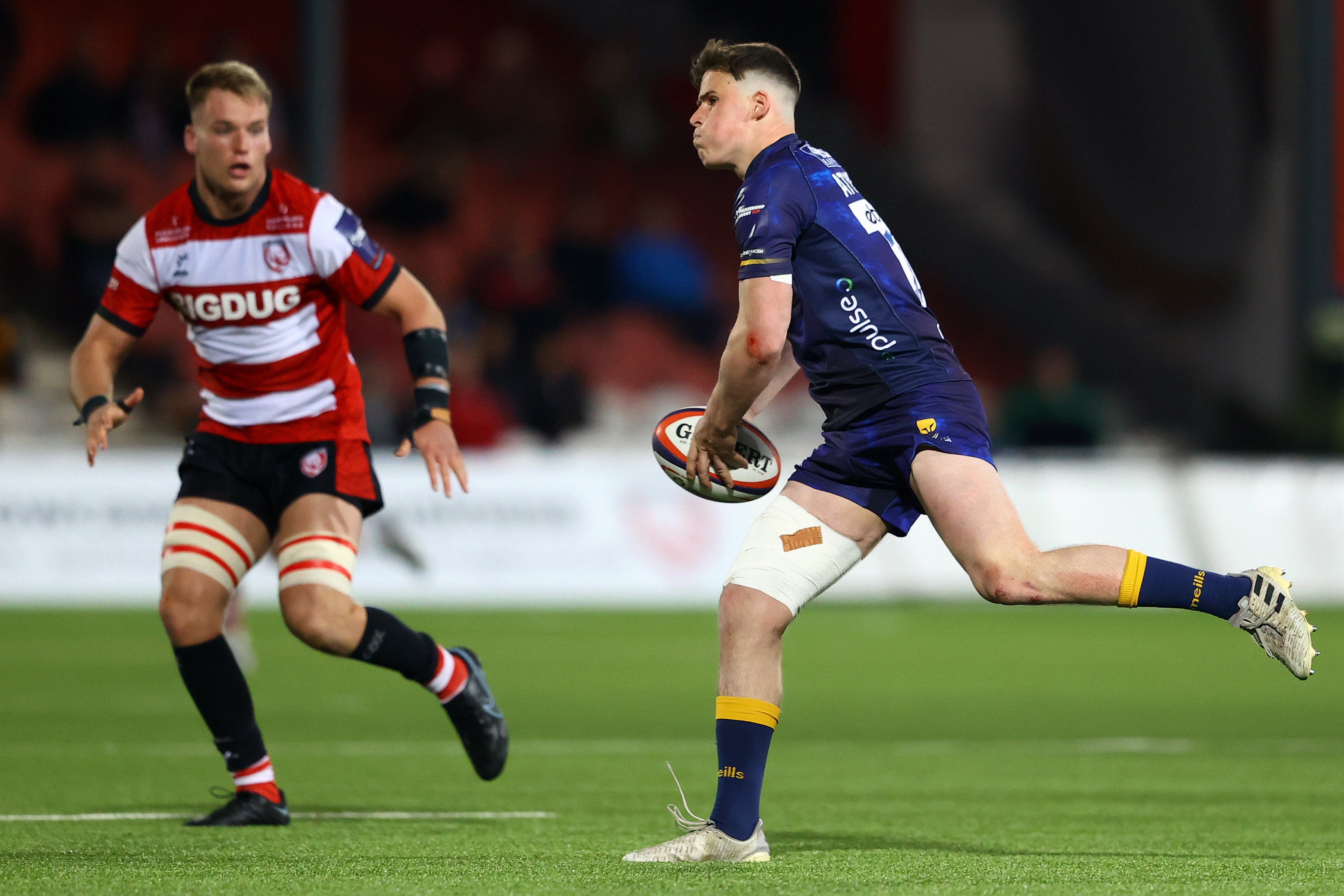 Atkinson initially made his senior breakthrough at Worcester before the club's demise