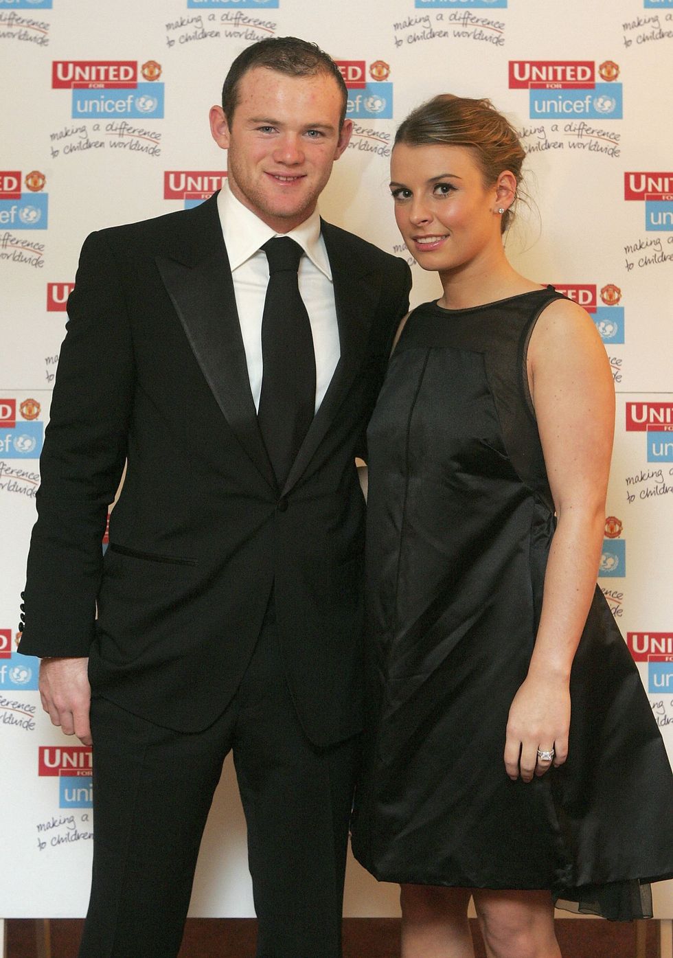 Wayne Rooney Coleen Rooney