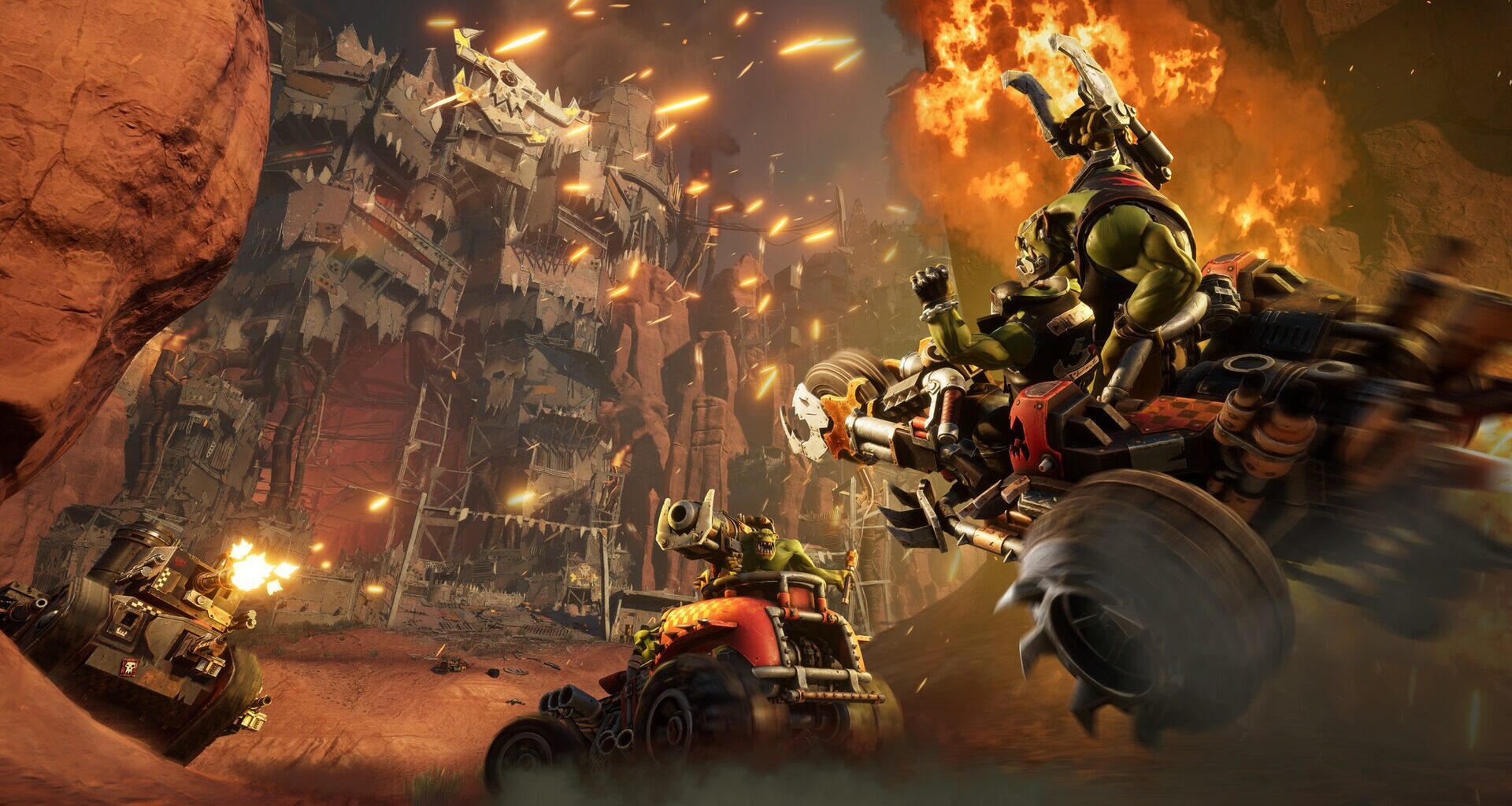 Twisted Metal Fans, Warhammer 40,000: Speed Freeks Could Be the PS5 Car Combat Game for You